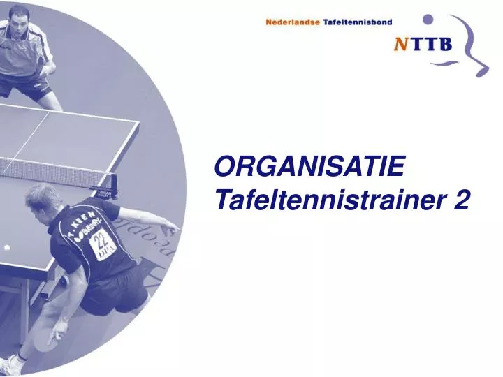 organisatie tafeltennistrainer 2