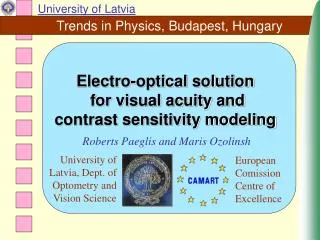Trends in Physics, Budapest, Hungary