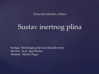 sustav inertnog plina