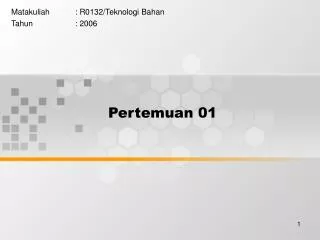 pertemuan 01