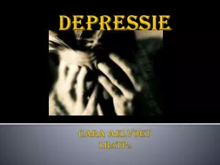 depressie cara aelvoet 1b a tp a