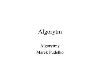 algorytm