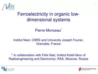 Electronic ferroelectricity