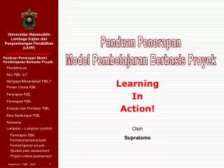 learning in action