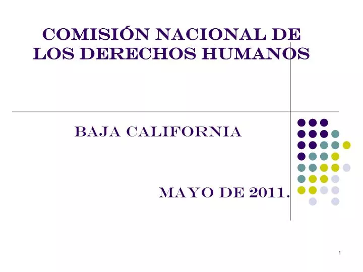 comisi n nacional de los derechos humanos