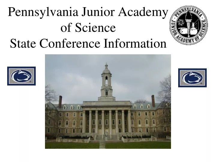 pennsylvania junior academy of science state conference information