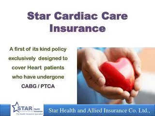 Star Cardiac Care Insurance