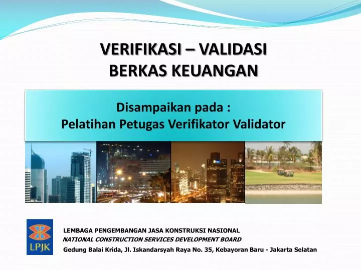 verifikasi validasi berkas keuangan