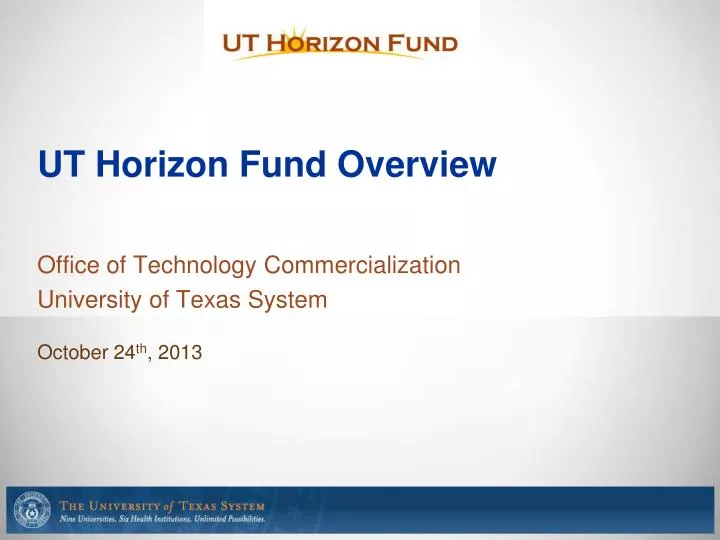 ut horizon fund overview