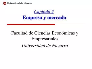 cap tulo 2 empresa y mercado