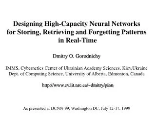 Designing High-Capacity Neural Networks for Storing, Retrieving and Forgetting Patterns