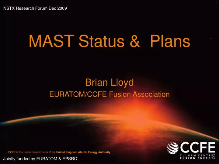 mast status plans