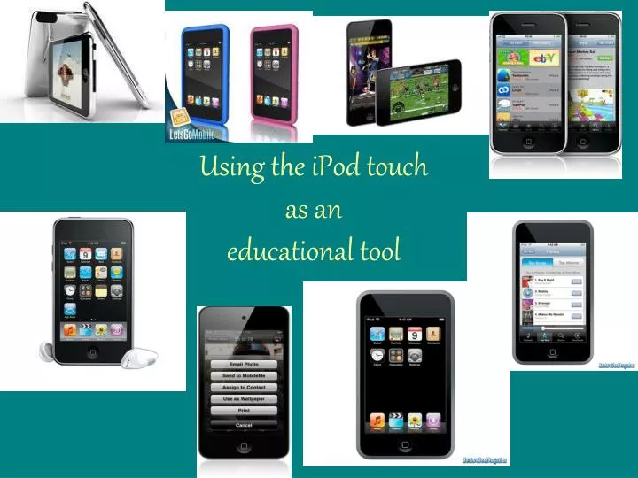 using the ipod touch as an educational tool