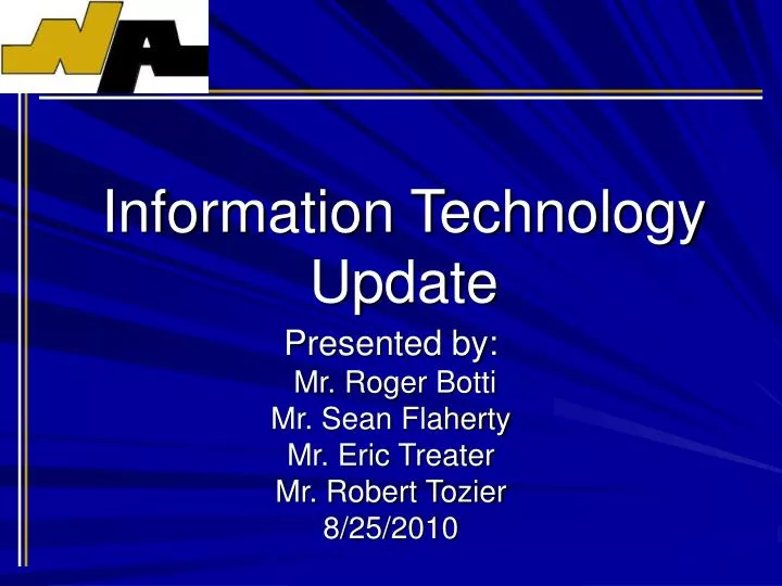 information technology update