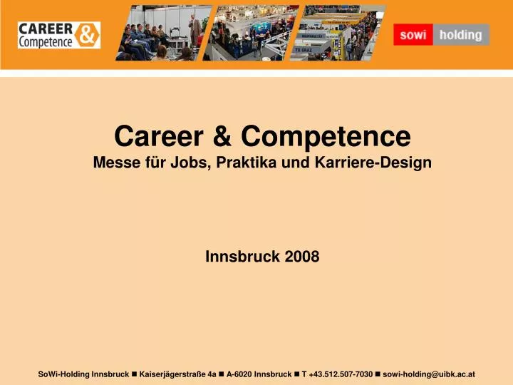 career competence messe f r jobs praktika und karriere design innsbruck 2008