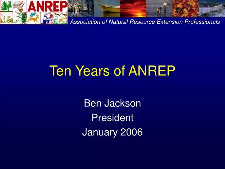 ten years of anrep