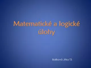bal kov jitka t3