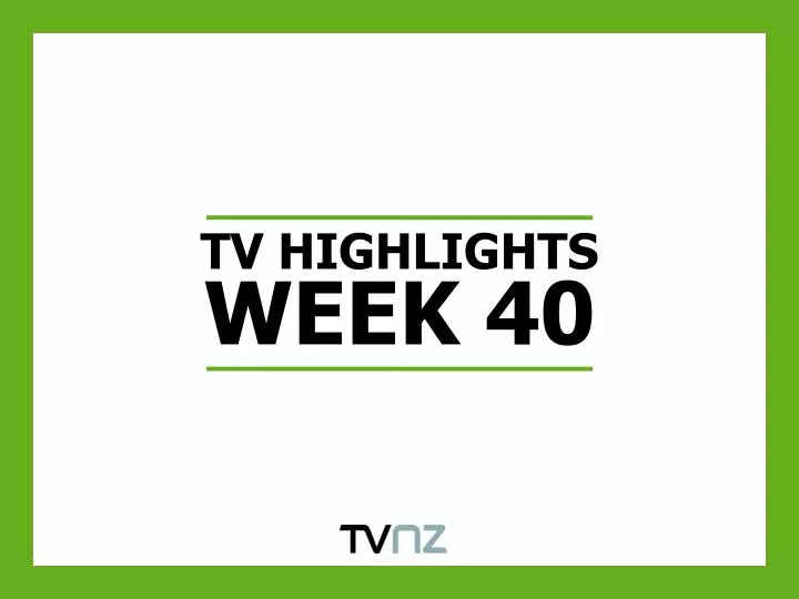 tv highlights week 40