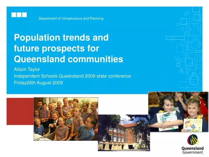 population trends and future prospects for queensland communities