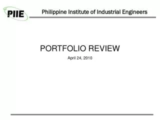 Philippine Institute of Industrial Engineers