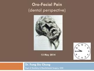 Oro-Facial Pain (dental perspective)