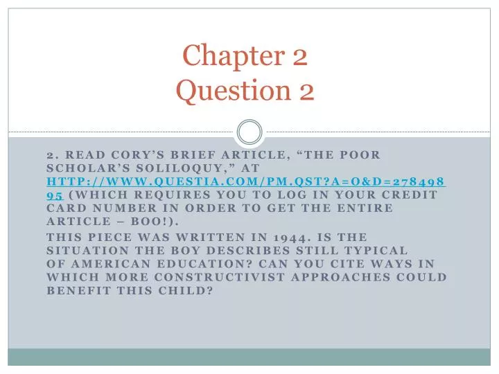 chapter 2 question 2