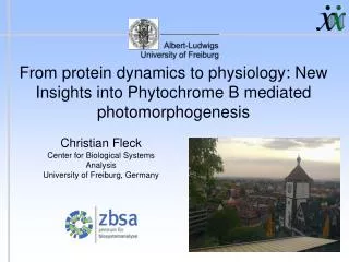 From protein dynamics to physiology: New Insights into Phytochrome B mediated photomorphogenesis