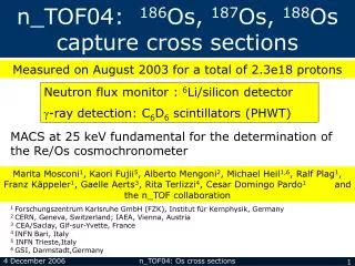 n_TOF04: 186 Os, 187 Os, 188 Os capture cross sections