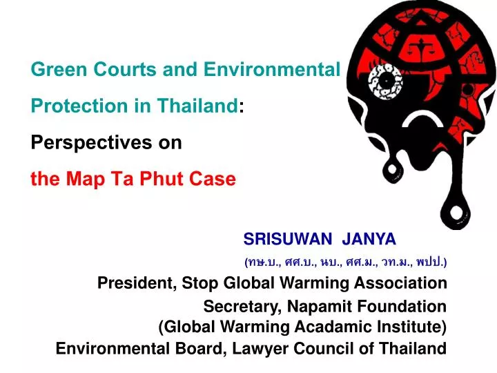 green courts and environmental protection in thailand perspectives on the map ta phut case