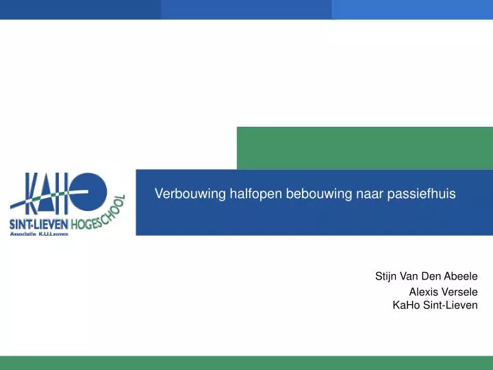 verbouwing halfopen bebouwing naar passiefhuis