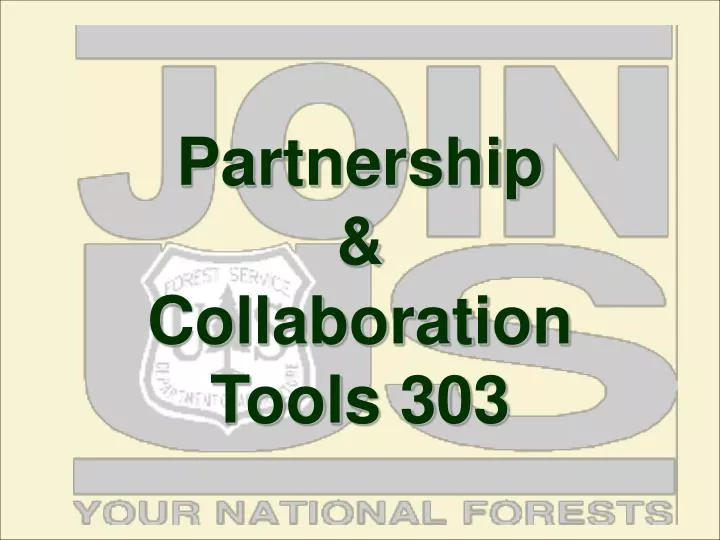 partnership collaboration tools 303