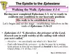 The Epistle to the Ephesians - slide 1