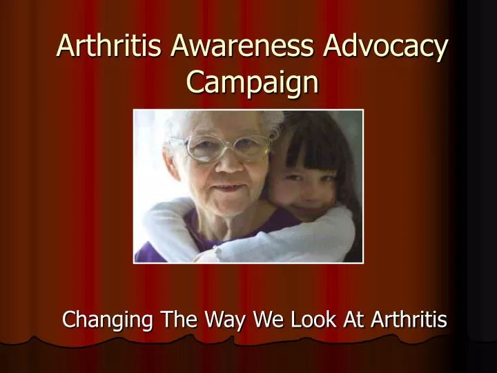 arthritis awareness advocacy campaign