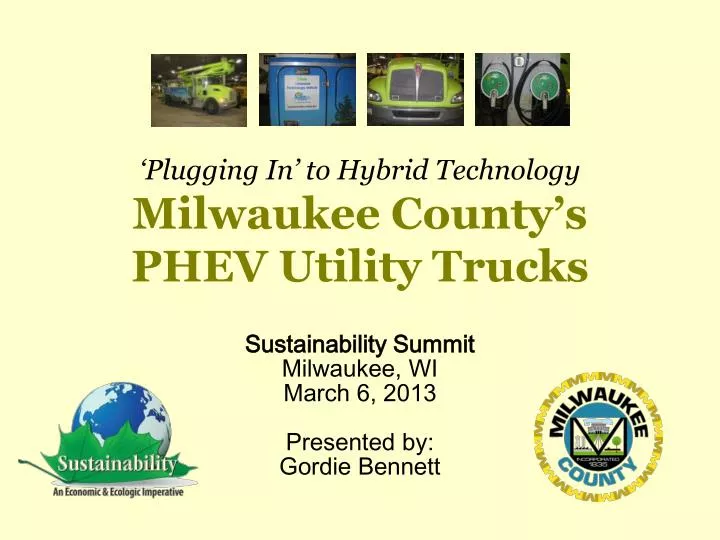 plugging in to hybrid technology milwaukee county s phev utility trucks