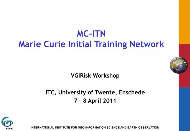 mc itn marie curie initial training network
