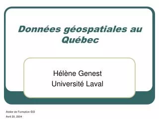 donn es g ospatiales au qu bec