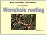 Wormhole routing - slide 1