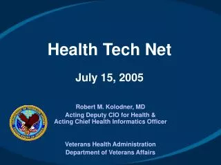Health Tech Net July 15, 2005