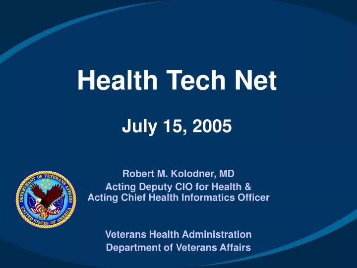 health tech net july 15 2005