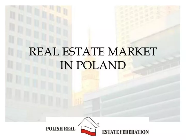 real estate market in poland