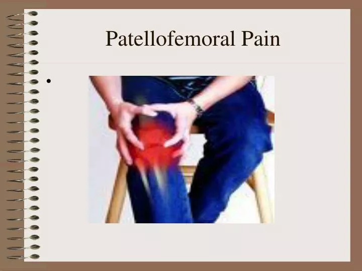 patellofemoral pain
