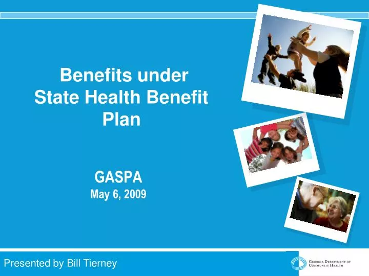benefits under state health benefit plan