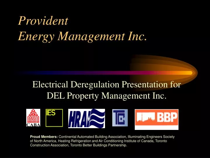 provident energy management inc