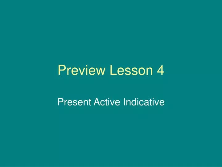 preview lesson 4
