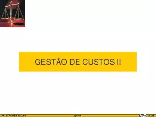 gest o de custos ii