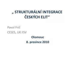 struktur ln integrace esk ch elit