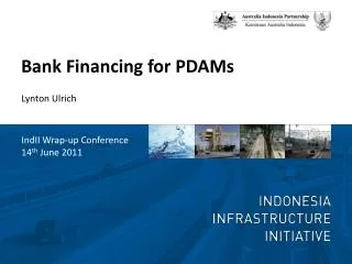 Bank Financing for PDAMs