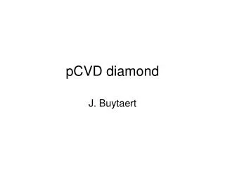 pCVD diamond
