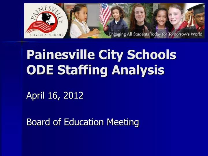 painesville city schools ode staffing analysis