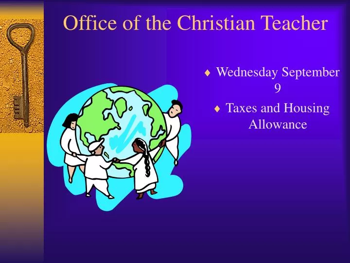 office of the christian teacher